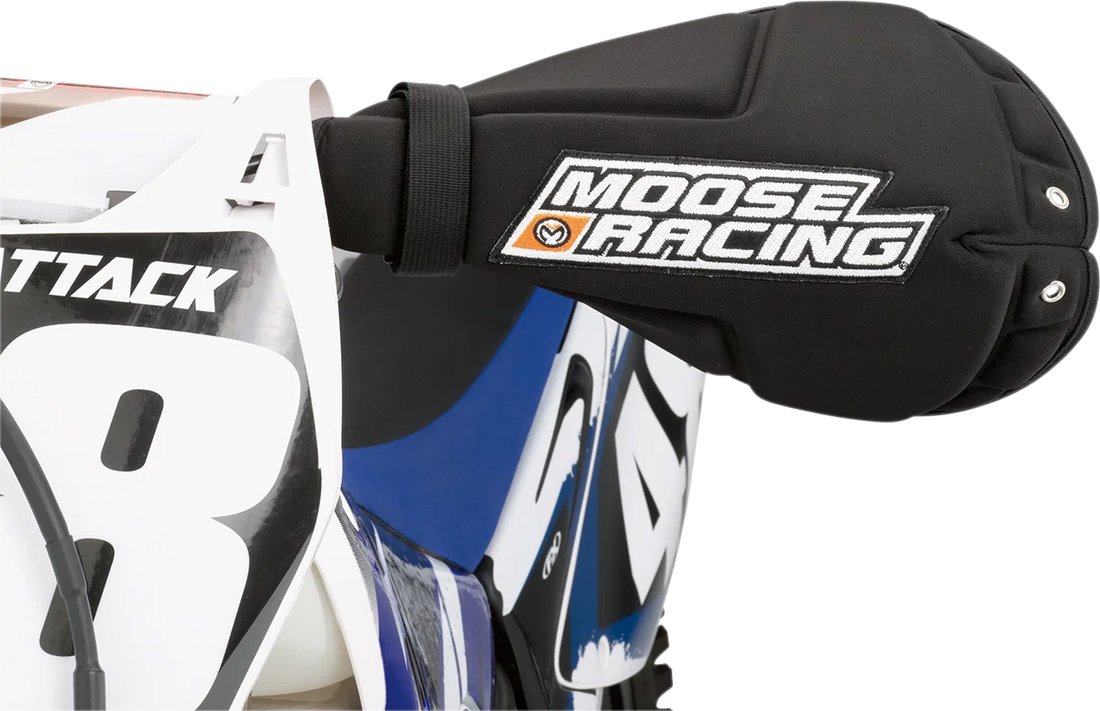 Moose Offroad Foam Handguards - Black 0635-0661 - Side View