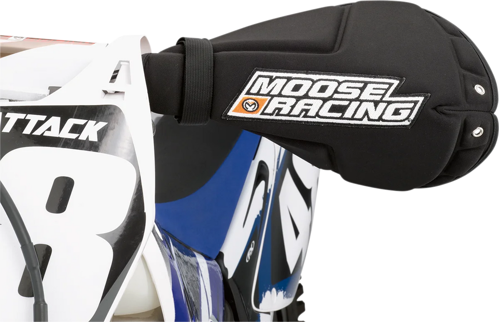 Moose Offroad Foam Handguards - Black 0635-0661 - Side View