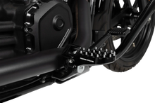 Load image into Gallery viewer, Moose Offroad Foot Pegs - Black - Driver M-80-500 - Back View