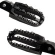 Load image into Gallery viewer, Moose Offroad Foot Pegs - Black - Passenger M80-550 - Main Product View