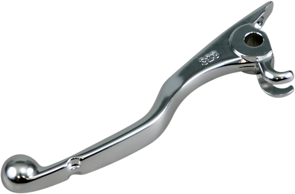 Moose Offroad Forged 6061-T6 Brake Lever - Silver H07-3501BS - Side View