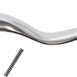 Load image into Gallery viewer, Moose Offroad Forged 6061-T6 Brake Lever - Silver H07-5941BS - Main Product View