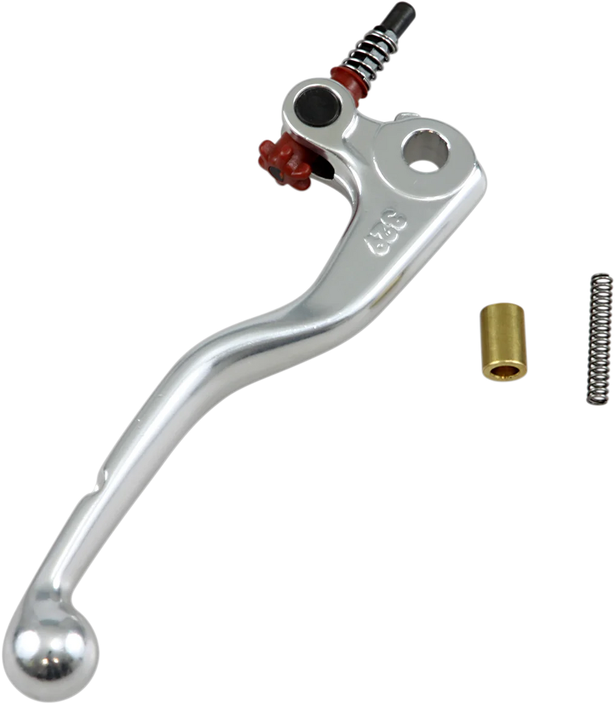 Moose Offroad Forged 6061-T6 Clutch Lever - Black H07-5926B - Side View