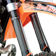 Load image into Gallery viewer, Moose Offroad Fork Guards - Carbon Fiber FG01 - Side View