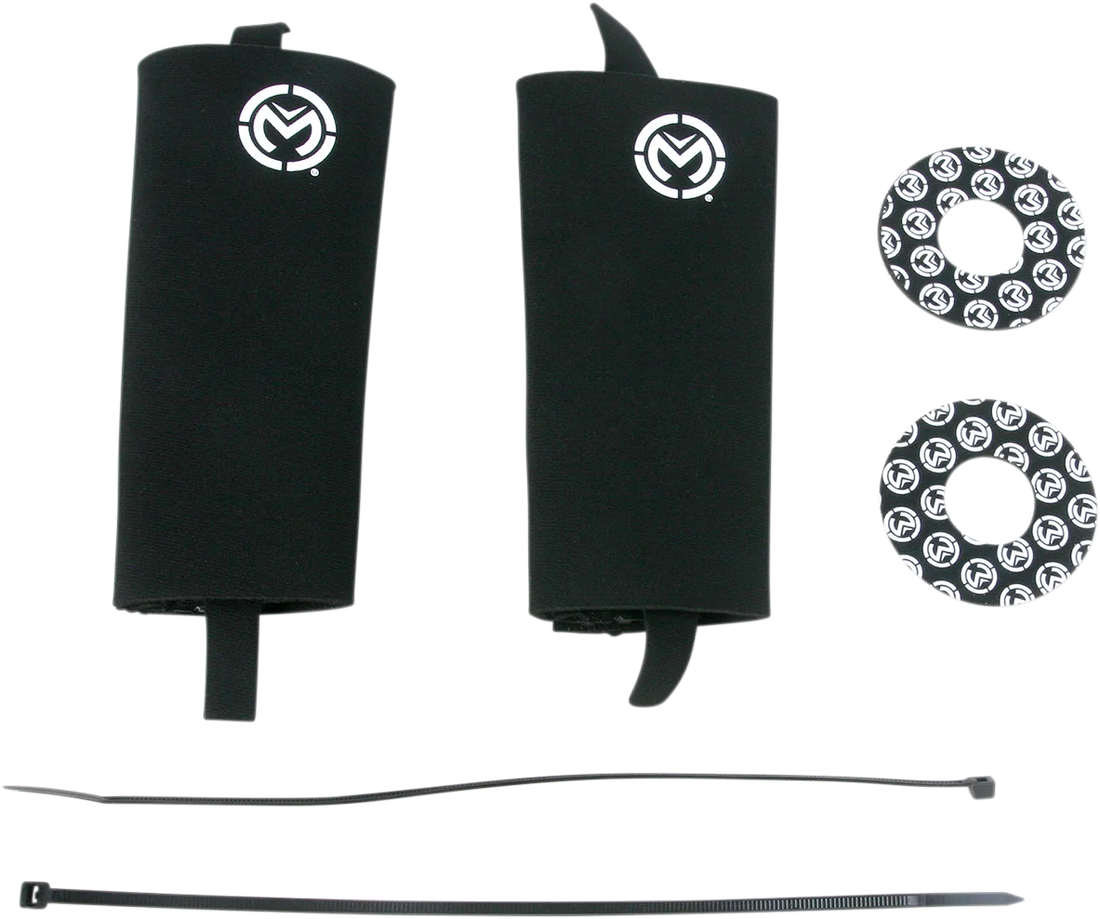 Moose Offroad Fork Skin - 44 mm-50 mm - 125 cc and larger 0406-0036 - Back View