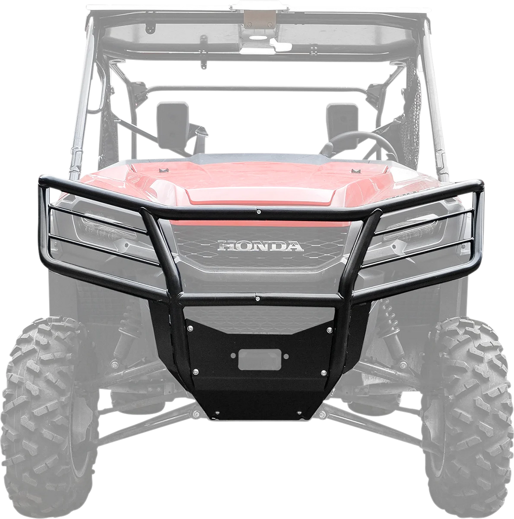 Moose Offroad Front Bumper 2444.2127.1 fits Honda Pioneer 1000 - Back View