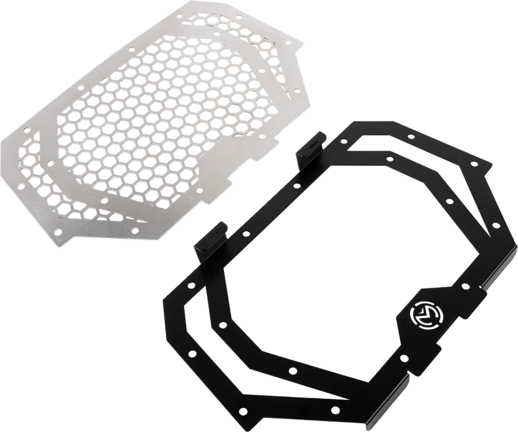 Moose Offroad Front Grille 100-1374-PU fits RZR 900 / RZR 1000 - Side View