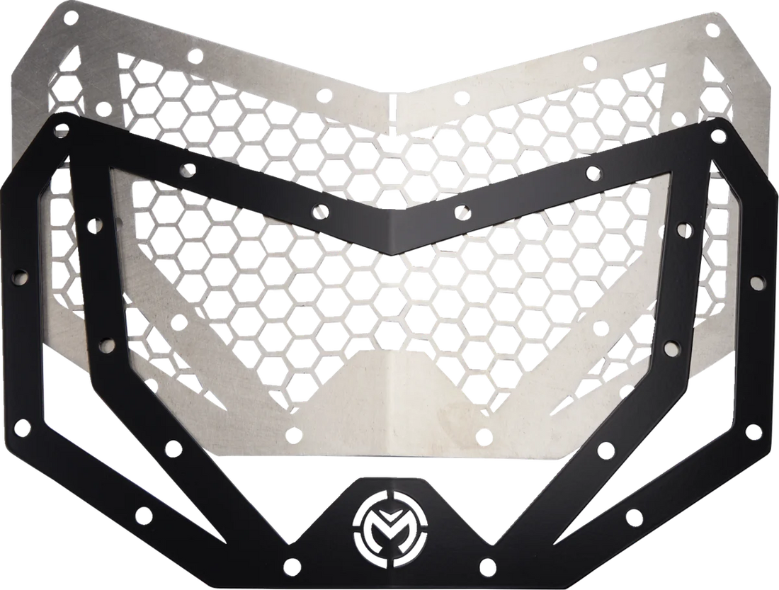 Moose Offroad Front Grille - 500-1072-PU fits Can-Am X3 - Side View