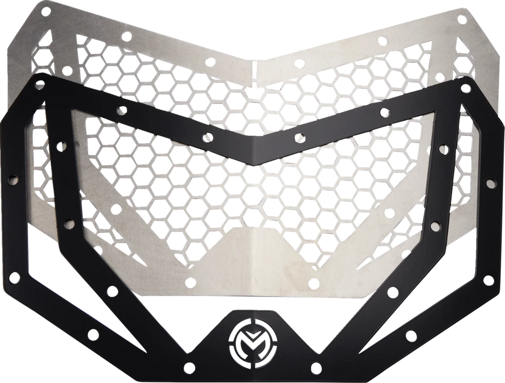 Moose Offroad Front Grille - 500-1072-PU fits Can-Am X3 - Side View