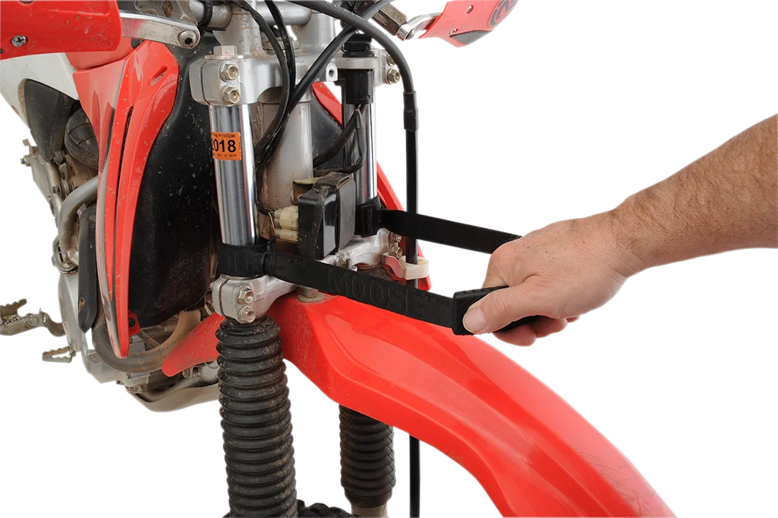 Moose Offroad Front Lift Strap MR-T-002H - Installation View