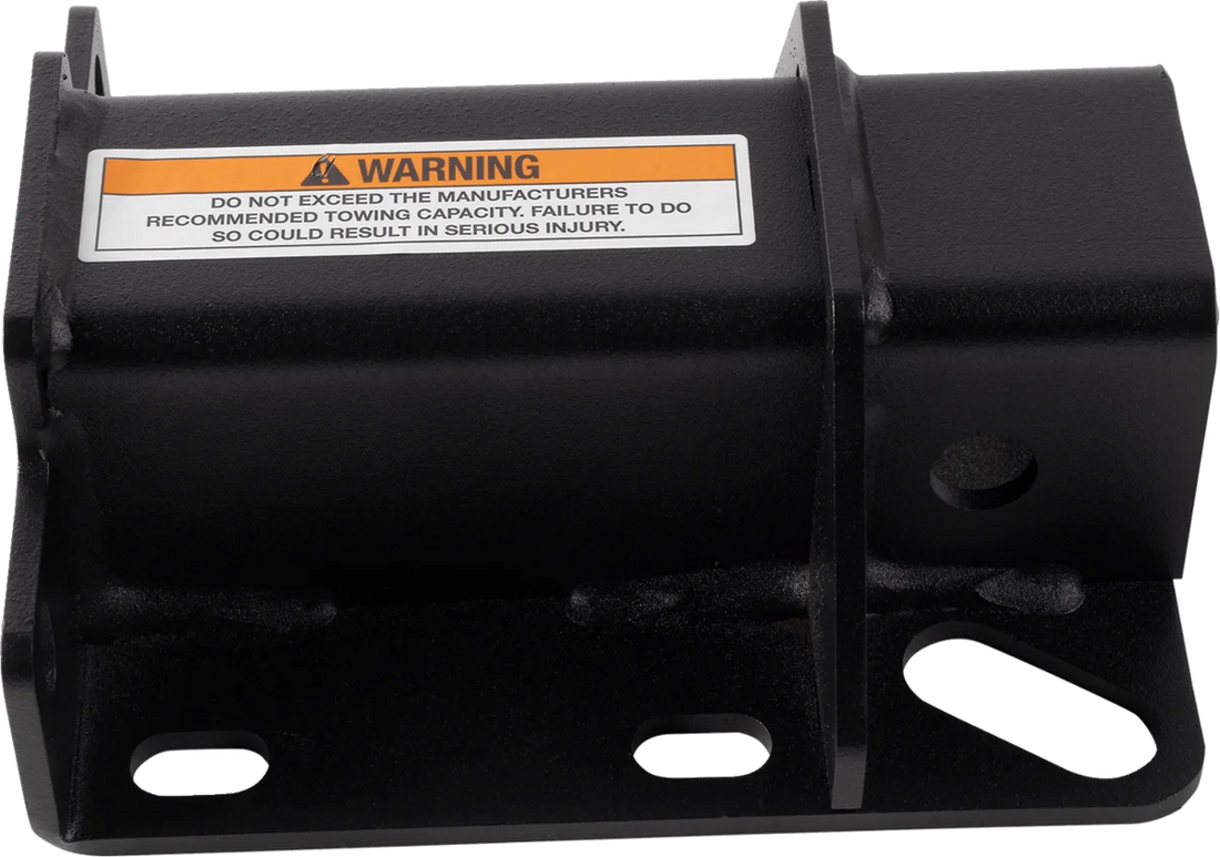 Moose Offroad Front Receiver Hitch - 2" 1075PF fits Kawasaki - Side View