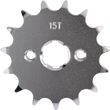 Load image into Gallery viewer, Moose Offroad Front Sprocket - 12 Tooth - Kawasaki/Yamaha 26-4108-12CRMO - Side View