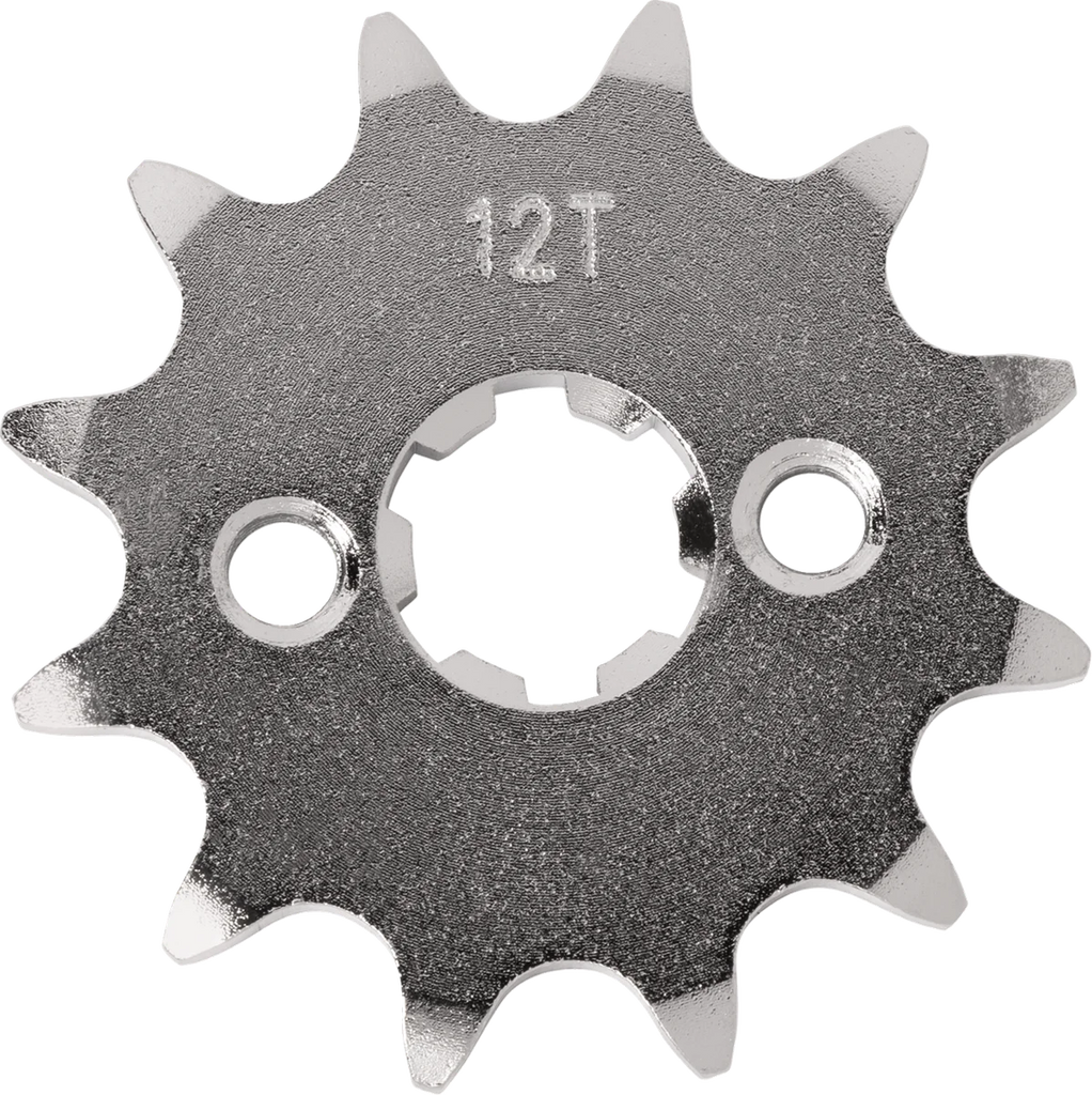 Moose Offroad Front Sprocket - 12 Tooth - TS50 26-3109-12CRMO - Side View