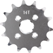 Load image into Gallery viewer, Moose Offroad Front Sprocket - 14 Tooth 26-1103-14CRMO fits Honda - Main Product View