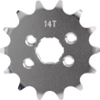 Load image into Gallery viewer, Moose Offroad Front Sprocket - 14 Tooth 26-1106-14CRMO fits Honda - Main Product View