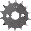 Load image into Gallery viewer, Moose Offroad Front Sprocket - 14 Tooth 26-1113-14CRMO fits Honda - Main Product View