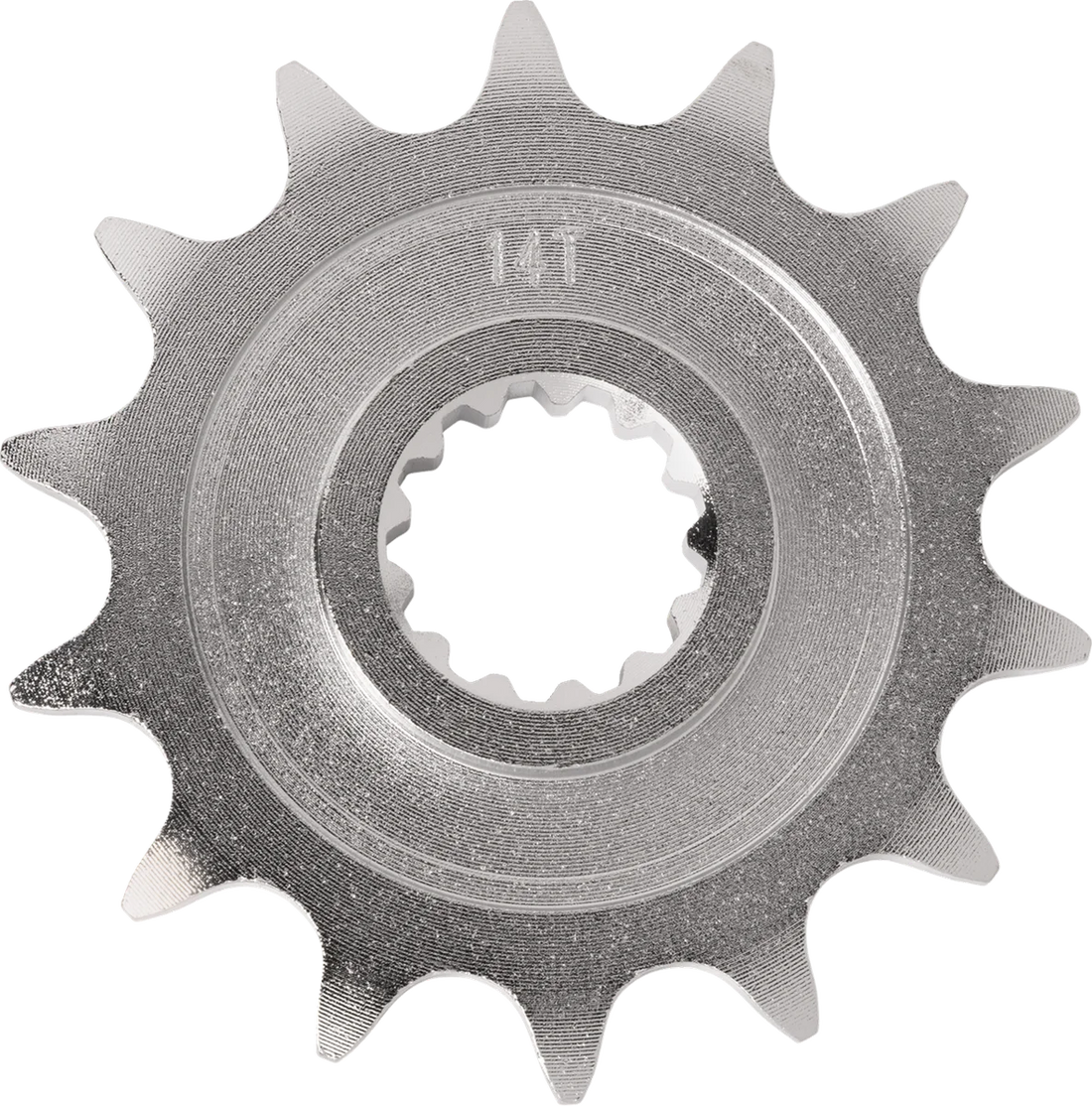 Moose Offroad Front Sprocket - 14 Tooth - Kawasaki/Suzuki 26-3132-14CRMO - Side View