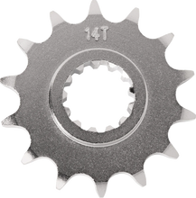Load image into Gallery viewer, Moose Offroad Front Sprocket - 14 Tooth - Kawasaki/Suzuki 26-3148-14CRMO - Side View