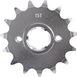 Load image into Gallery viewer, Moose Offroad Front Sprocket - 15 Tooth 26-1126-15CRMO fits Honda XR500 / XR600R - Main Product View