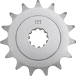 Load image into Gallery viewer, Moose Offroad Front Sprocket - 15 Tooth 26-1187-15CRMO fits Honda CR500R - Main Product View
