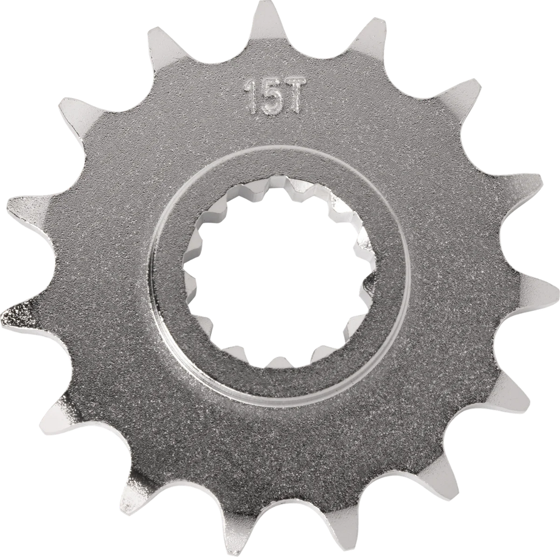 Moose Offroad Front Sprocket - 15 Tooth - Kawasaki/Suzuki 26-3148-15CRMO - Side View