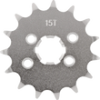 Load image into Gallery viewer, Moose Offroad Front Sprocket - 15 Tooth - Suzuki/Yamaha 26-4144-15CRMO - Main Product View