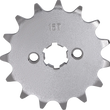 Load image into Gallery viewer, Moose Offroad Front Sprocket - 15 Tooth - TS50 26-3109-15CRMO - Main Product View