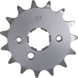 Load image into Gallery viewer, Moose Offroad Front Sprocket - 15 Tooth - Yamaha/Kawasaki 26-2112-15CRMO - Main Product View