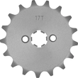 Load image into Gallery viewer, Moose Offroad Front Sprocket - 17 Tooth - TS50 26-3109-17CRMO - Main Product View