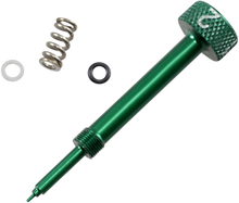 Load image into Gallery viewer, Moose Offroad Fuel Mixture Screw by Zip-Ty - Green FMS01-GR - Main Product View
