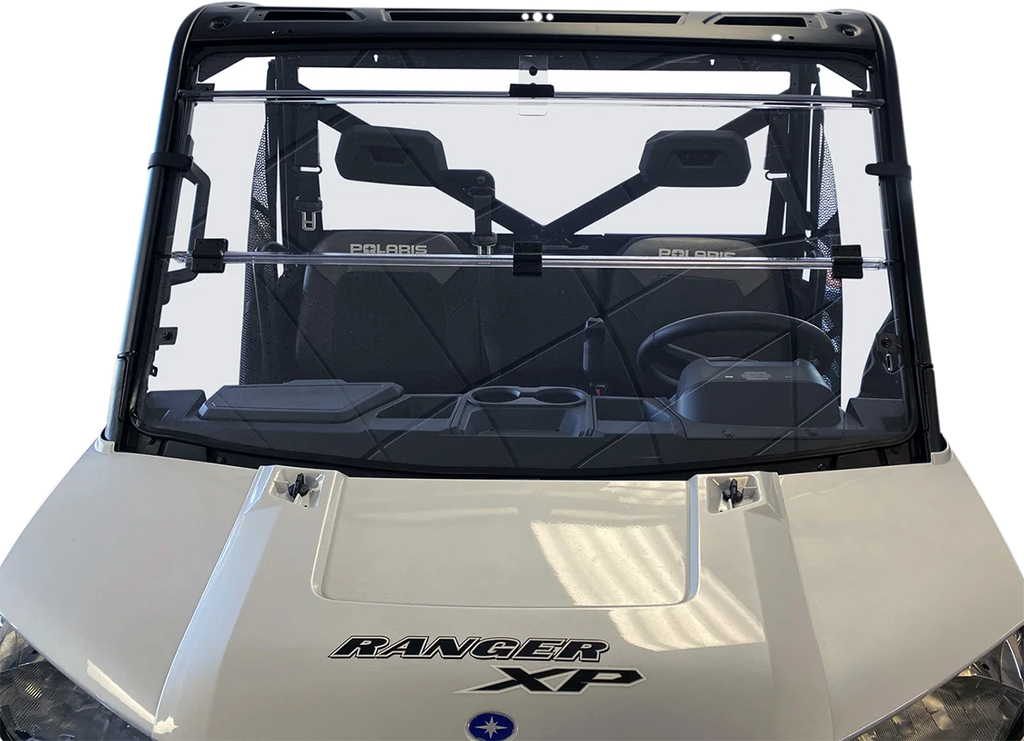 Moose Offroad Full Folding Windshield - Deluxe - V000265-12200M fits Ranger - Main Product View