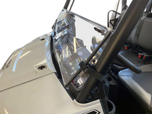 Load image into Gallery viewer, Moose Offroad Full Folding Windshield - Deluxe - V000265-12200M fits Ranger - Back View