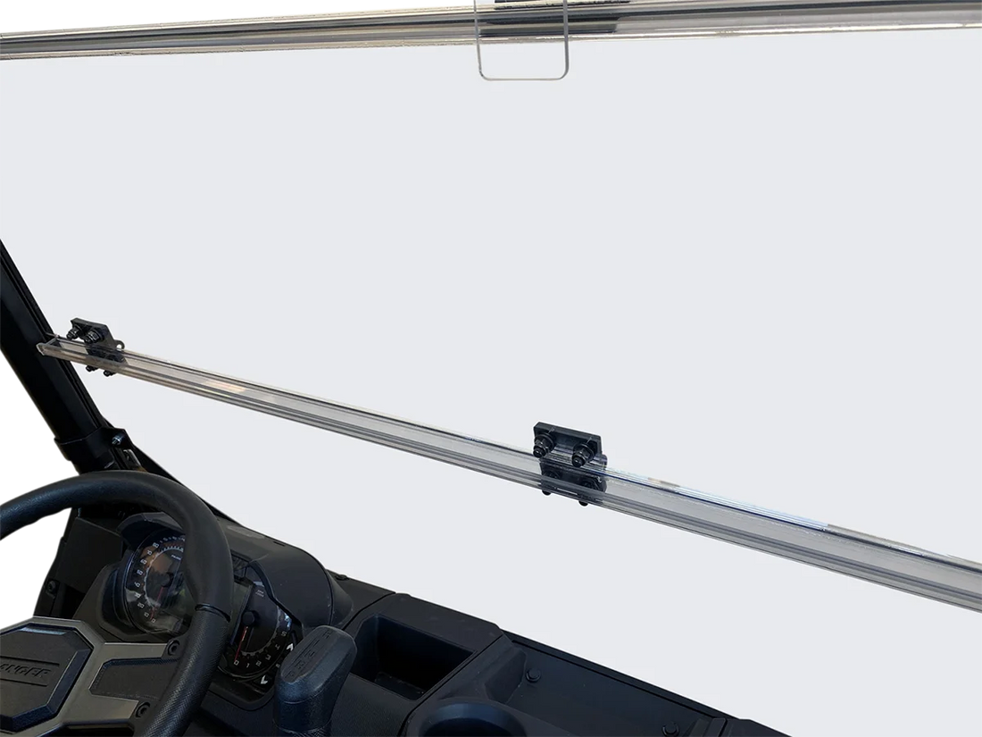 Moose Offroad Full Folding Windshield - Deluxe - V000265-12200M fits Ranger - Additional View 5