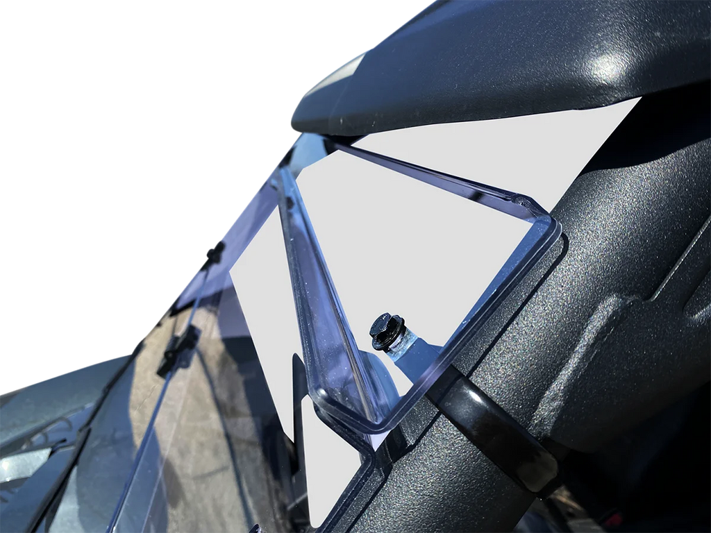Moose Offroad Full Folding Windshield - Deluxe - V000269-12200M fits Commander - Additional View 6