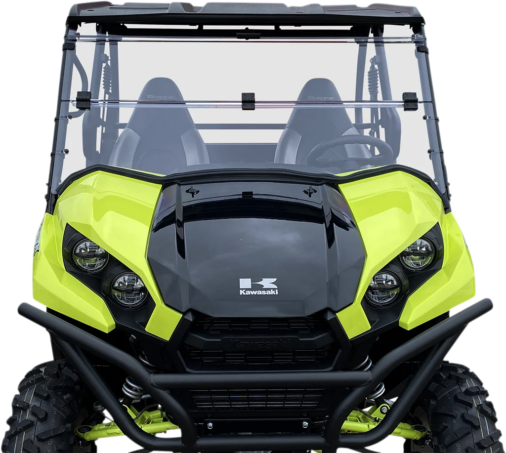 Moose Offroad Full Folding Windshield - Deluxe - V000277-12200M fits Teryx - Main Product View