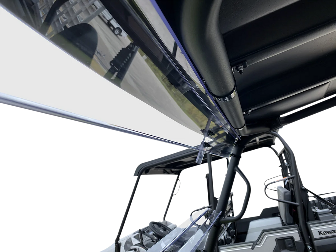 Moose Offroad Full Folding Windshield - Deluxe - V000277-12200M fits Teryx - Additional View 6
