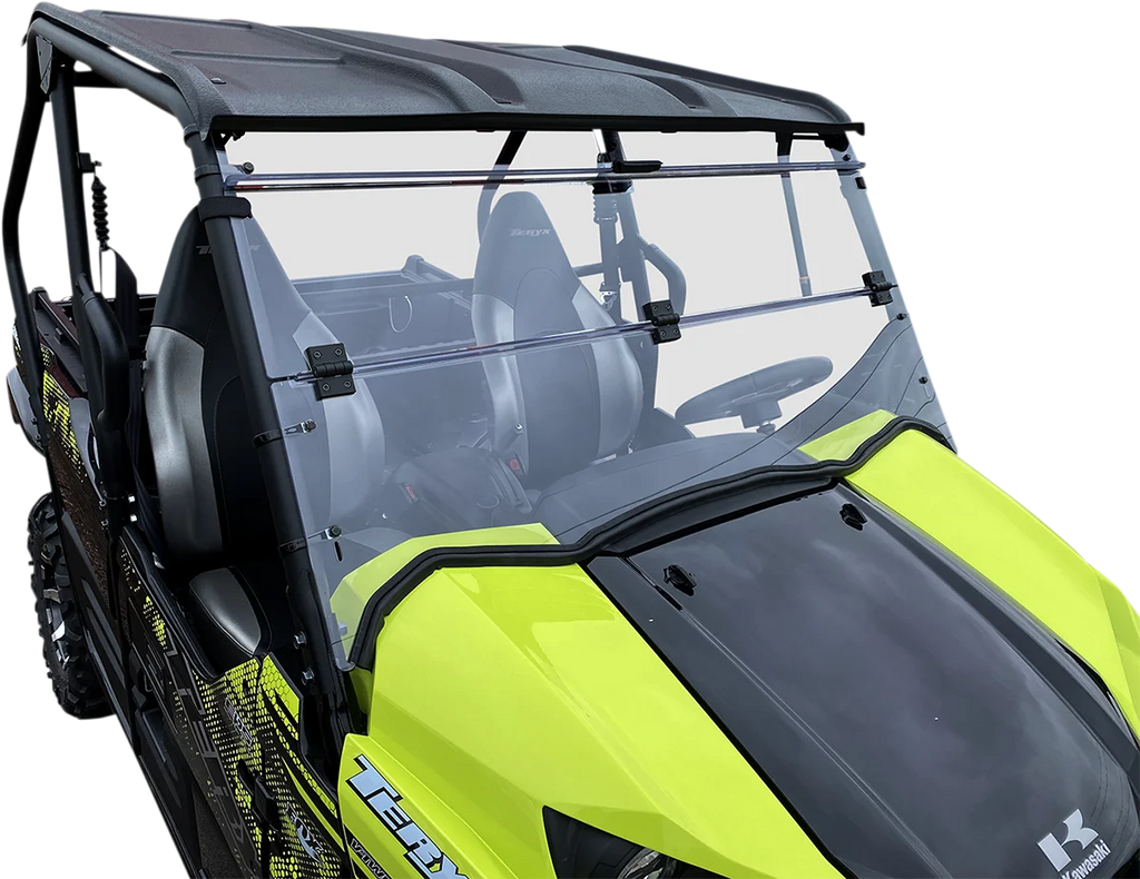 Moose Offroad Full Folding Windshield - Deluxe - V000277-12200M fits Teryx - Additional View 7