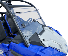 Load image into Gallery viewer, Moose Offroad Full Folding Windshield - Deluxe - V000291-12200M fits RZR Trail - Back View