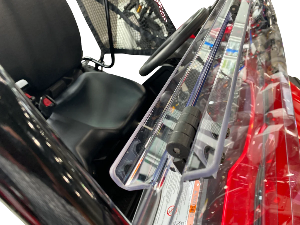 Moose Offroad Full Folding Windshield - Deluxe - V000351-12200M fits Pioneer - Additional View 5