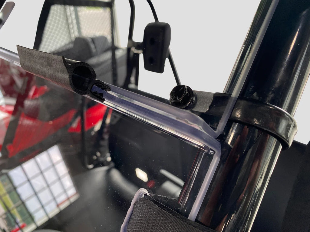 Moose Offroad Full Folding Windshield - Deluxe - V000351-12200M fits Pioneer - Additional View 8