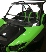 Load image into Gallery viewer, Moose Offroad Full Folding Windshield - KRX LEMA100-0048 - Side View
