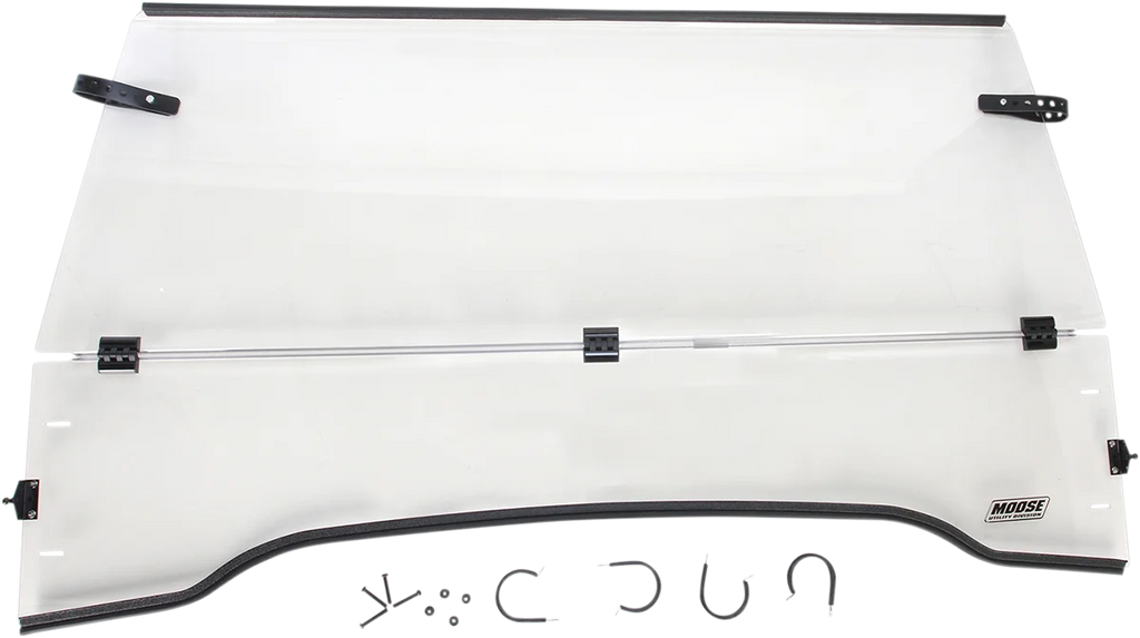Moose Offroad Full Folding Windshield - LEMA100-0007 fits Honda - Main Product View