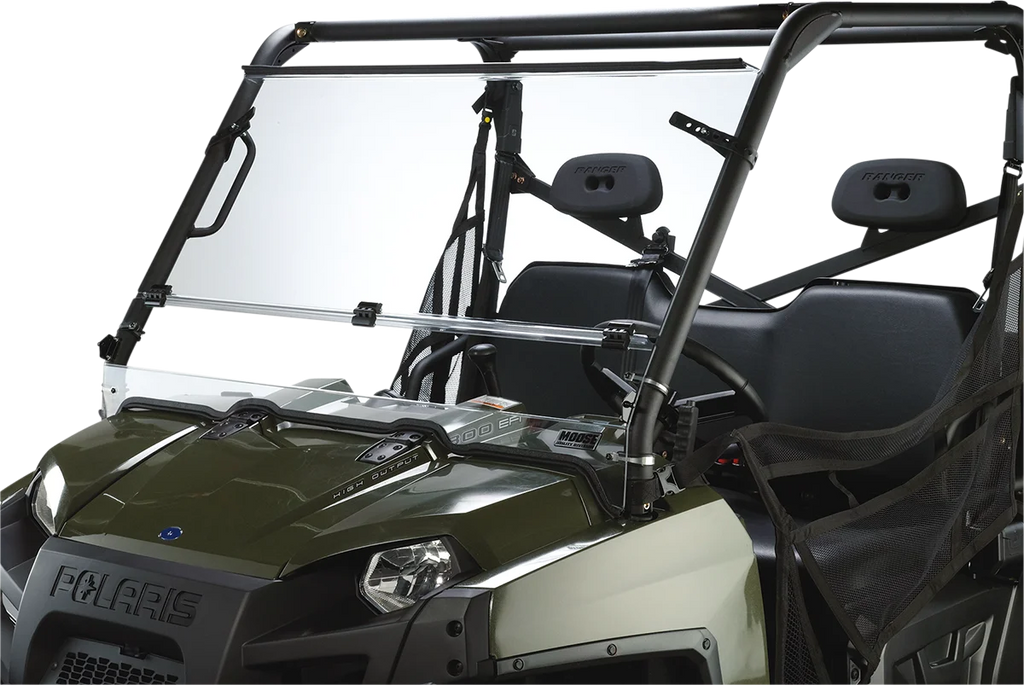 Moose Offroad Full Folding Windshield - LEMA100-0013 fits Ranger - Main Product View