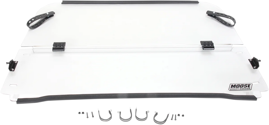 Moose Offroad Full Folding Windshield - LEMA100-0015 fits RZR - Main Product View