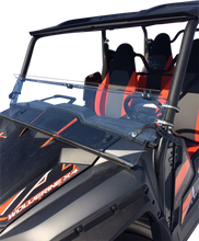 Load image into Gallery viewer, Moose Offroad Full Folding Windshield - LEMA100-0042 fits Wolverine - Side View