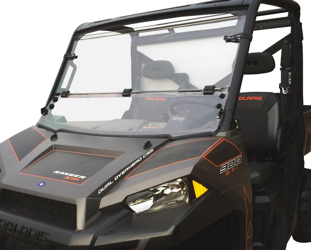 Moose Offroad Full Folding Windshield - LEMA100-0042 fits Wolverine - Detail View