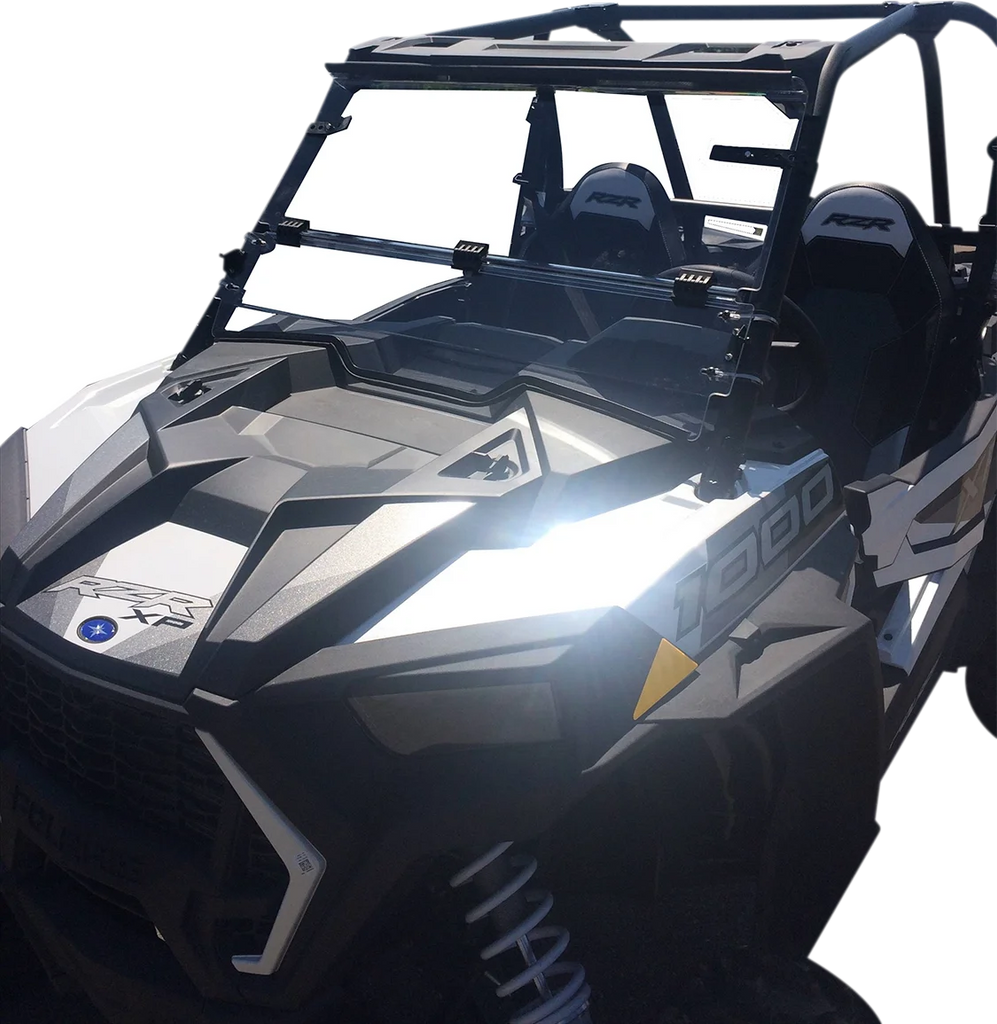 Moose Offroad Full Folding Windshield - LEMA100-0046 fits RZR XP - Main Product View