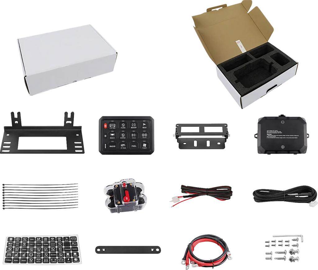 Moose Offroad Gang Switch Panel - 12 Position 90-200-PU - Main Product View