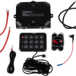 Load image into Gallery viewer, Moose Offroad Gang Switch Panel - 12 Position 90-200-PU - Back View