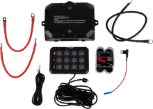 Load image into Gallery viewer, Moose Offroad Gang Switch Panel - 12 Position 90-200-PU - Back View